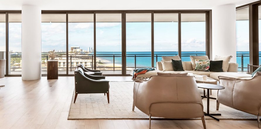 Apartment in EIGHTY SEVEN PARK in Miami Beach, Florida 2 bedrooms, 141 sq.m. № 26752