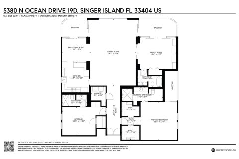 Condominio en venta en Riviera Beach, Florida, 3 dormitorios, 209.03 m2 № 883385 - foto 1