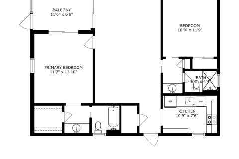 Copropriété à vendre à Palm Beach Gardens, Floride: 2 chambres, 89.09 m2 № 1175225 - photo 1