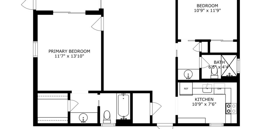 Condo in Palm Beach Gardens, Florida, 2 bedrooms  № 1175225