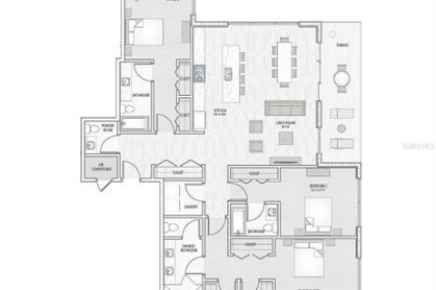 Condominio en venta en Tampa, Florida, 3 dormitorios, 188.31 m2 № 221624 - foto 2