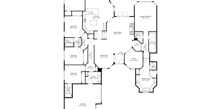 House in Jupiter, Florida 5 bedrooms, 344.85 sq.m. № 1118600