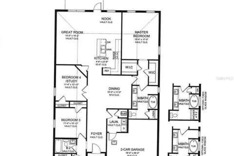 House in Ocala, Florida 4 bedrooms, 185.8 sq.m. № 1425915 - photo 2