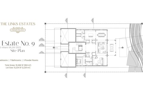 House in Fisher Island, Florida 7 bedrooms, 963.21 sq.m. № 198482 - photo 26