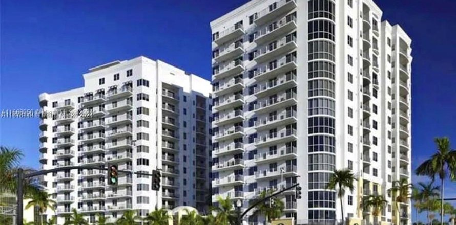 Condominio en Hollywood, Florida, 1 dormitorio  № 1385831