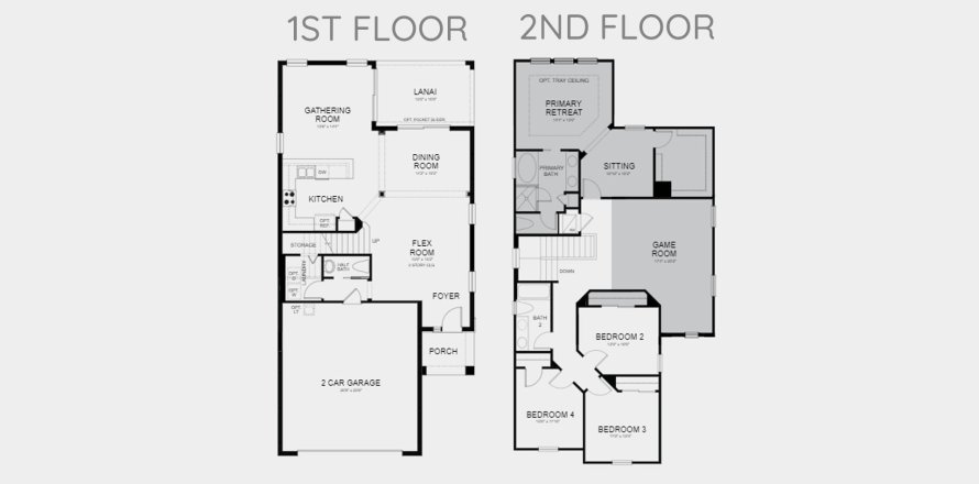 Townhouse floor plan «225SQM BOCA GRANDE», 4 bedrooms in PALMERO