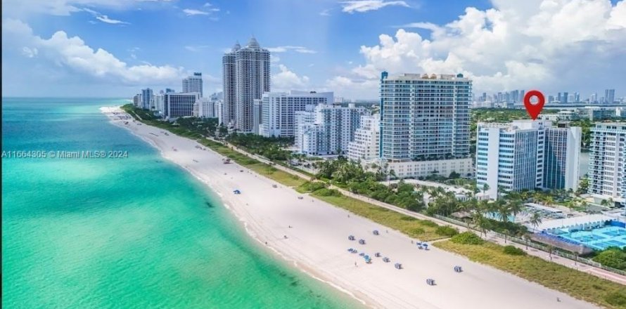 Condo à Miami Beach, Floride, 2 chambres  № 1375926