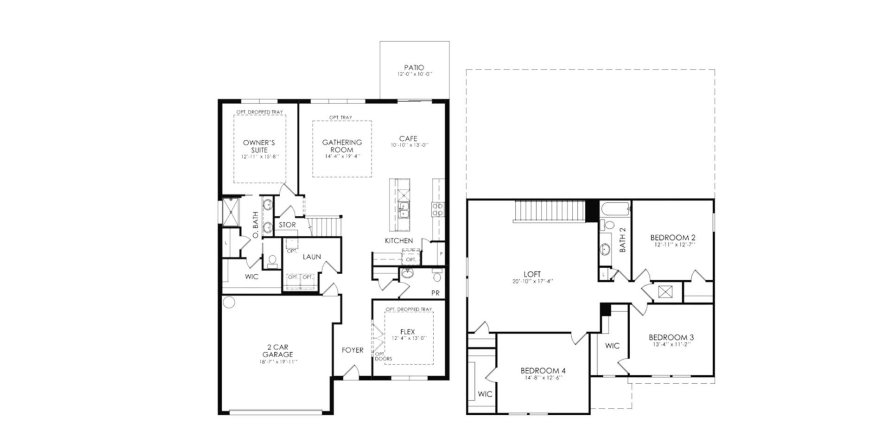 Floor plan «268SQM», 4 bedrooms in RIVER RUN PRESERVE