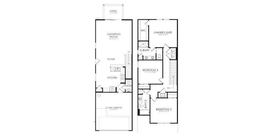 Floor plan «165SQM», 3 bedrooms in BELLE HAVEN