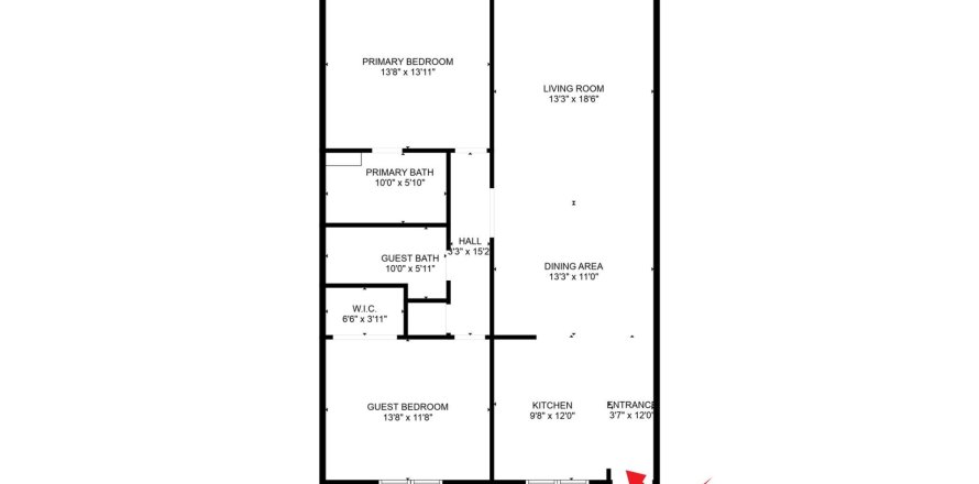 Condo in Coconut Creek, Florida, 2 bedrooms  № 1127805