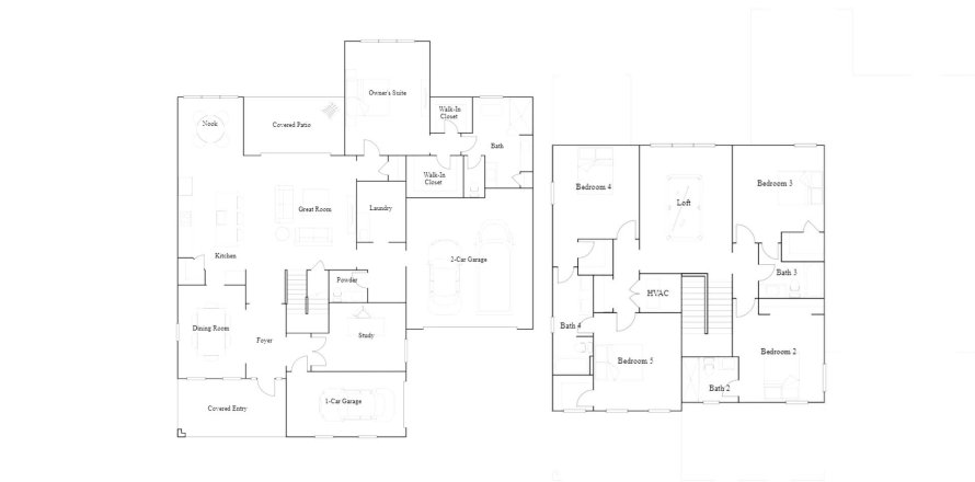 House floor plan «346SQM», 5 bedrooms in ARDEN