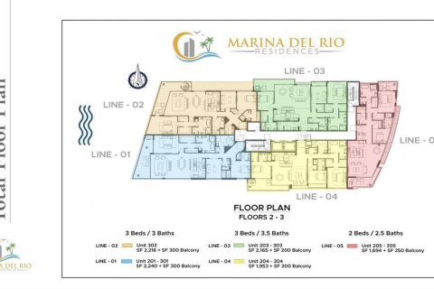 Condominio en venta en Fort Lauderdale, Florida, 3 dormitorios, 206.52 m2 № 1016967 - foto 1