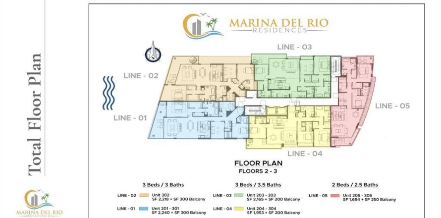 Condo à Fort Lauderdale, Floride, 3 chambres  № 1016967