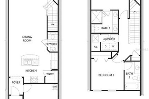 Townhouse in Palm Coast, Florida 2 bedrooms, 133.97 sq.m. № 947245 - photo 2