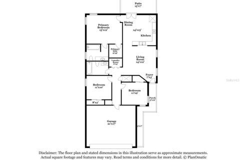 Villa ou maison à louer à Seffner, Floride: 3 chambres, 106.93 m2 № 1378209 - photo 2