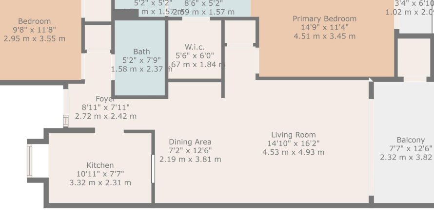 Condo in Deerfield Beach, Florida, 2 bedrooms  № 950247