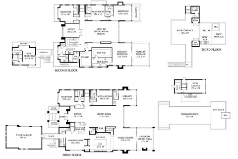 House in West Palm Beach, Florida 7 bedrooms, 749.91 sq.m. № 1132934 - photo 1