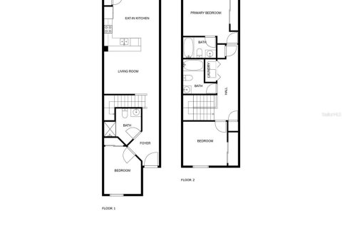 Adosado en venta en Kissimmee, Florida, 3 dormitorios, 129.51 m2 № 1371855 - foto 4