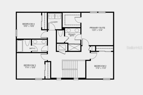 House in Edgewater, Florida 4 bedrooms, 199.09 sq.m. № 1126812 - photo 3