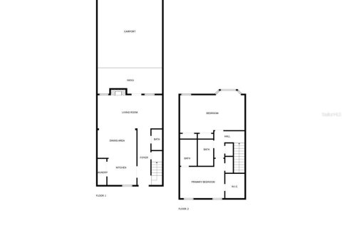 Купить таунхаус в Тампа, Флорида 3 комнаты, 128.11м2, № 1289787 - фото 19