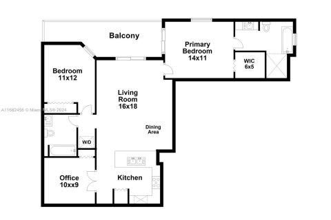 Condominio en venta en Coral Gables, Florida, 2 dormitorios, 97.83 m2 № 1415497 - foto 30