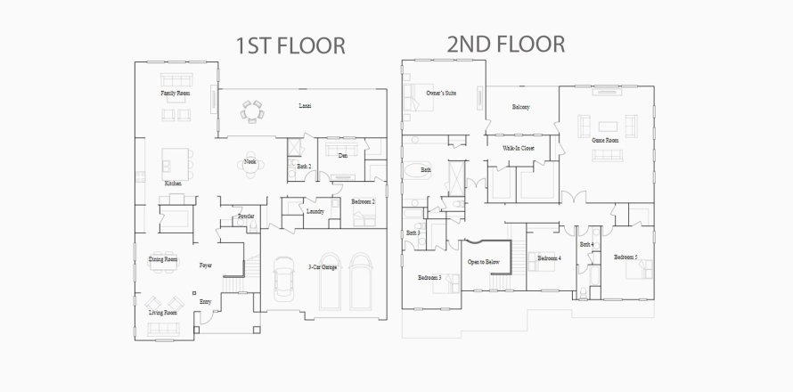 House floor plan «520SQM VENTURA», 5 bedrooms in CORDOBA