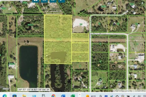 Terrain à vendre à Punta Gorda, Floride № 218757 - photo 1