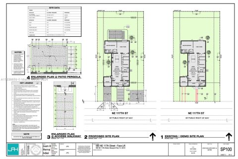 Villa ou maison à vendre à Biscayne Park, Floride: 4 chambres, 228.54 m2 № 1306377 - photo 3