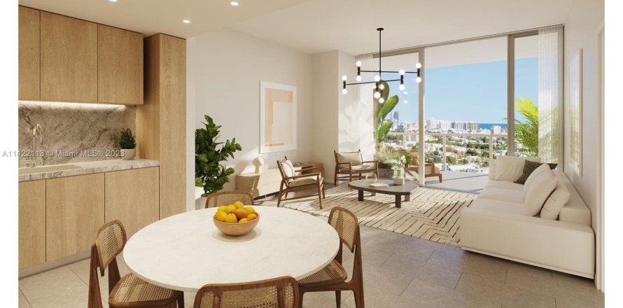 Condo in Miami Beach, Florida, 1 bedroom  № 657770