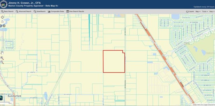 Земельный участок в Саммерфилд, Флорида № 218914