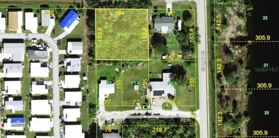 Terreno en Punta Gorda, Florida № 940017