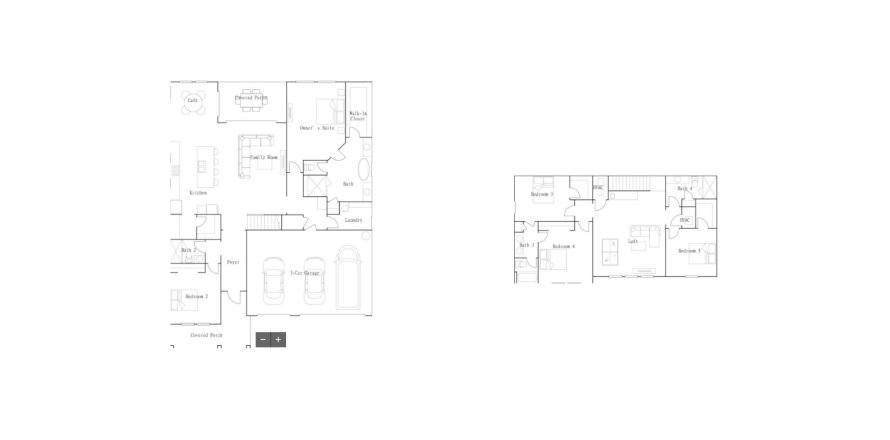 House in Connerton - Primrose Executives in Land O' Lakes, Florida 5 bedrooms, 337 sq.m. № 525556