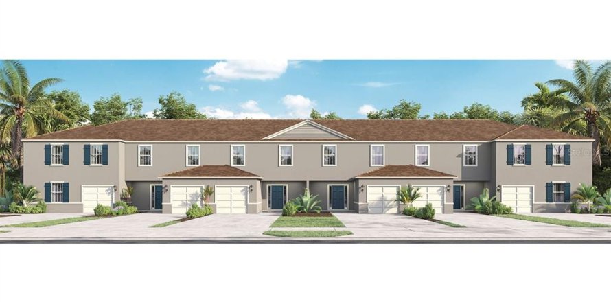 Townhouse in Edgewater, Florida 3 bedrooms, 155.24 sq.m. № 1382867