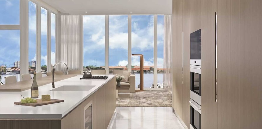 Townhouse in VIDA AT THE POINT in Aventura, Florida 4 bedrooms, 349 sq.m. № 33914