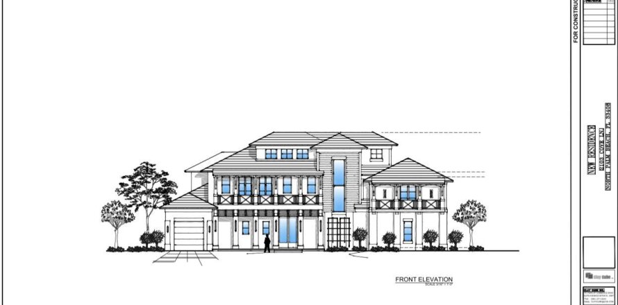 House in North Palm Beach, Florida 6 bedrooms, 458.47 sq.m. № 720932