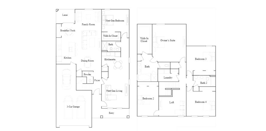 House floor plan «311SQM», 5 bedrooms in ORANGE BLOSSOM RANCH