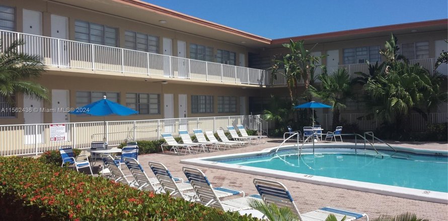 Hotel in Hallandale Beach, Florida 29.73 sq.m. № 1096926
