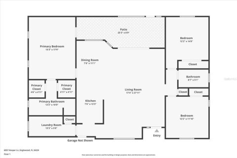 House in Englewood, Florida 3 bedrooms, 150.87 sq.m. № 1334091 - photo 25