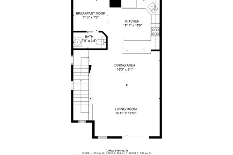 Townhouse in Pompano Beach, Florida 2 bedrooms, 160.16 sq.m. № 1185435 - photo 7