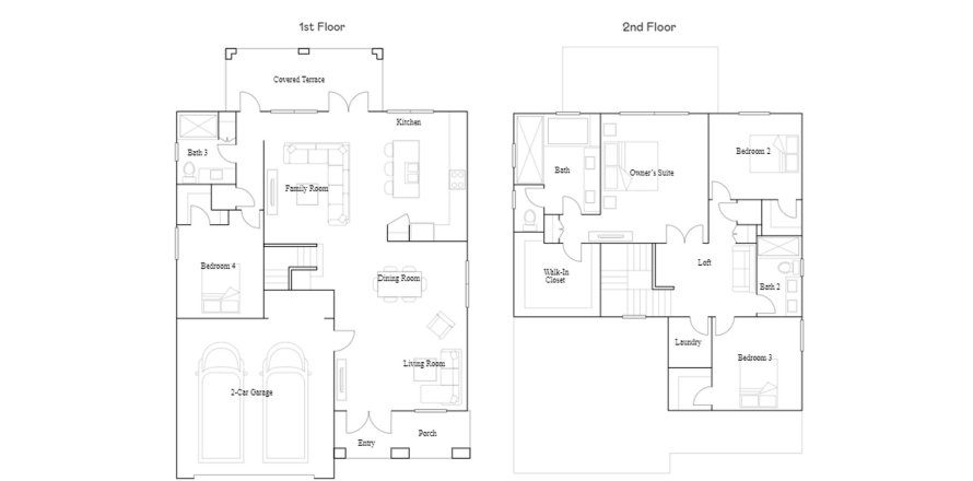 Townhouse floor plan «249SQM Costa», 4 bedrooms in MARBELLA