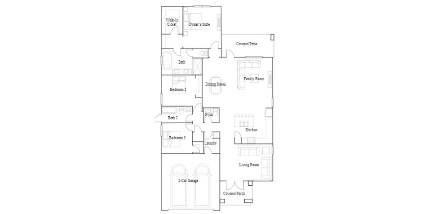 Townhouse floor plan «189SQM Alameda», 3 bedrooms in MARBELLA