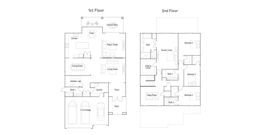 Townhouse floor plan «336SQM Plaza», 5 bedrooms in MARBELLA