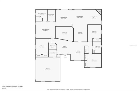 Купить виллу или дом в Лисбург, Флорида 4 комнаты, 201.04м2, № 1259554 - фото 10