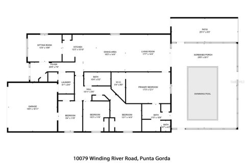 Villa ou maison à vendre à Punta Gorda, Floride: 4 chambres, 190.08 m2 № 1300717 - photo 25