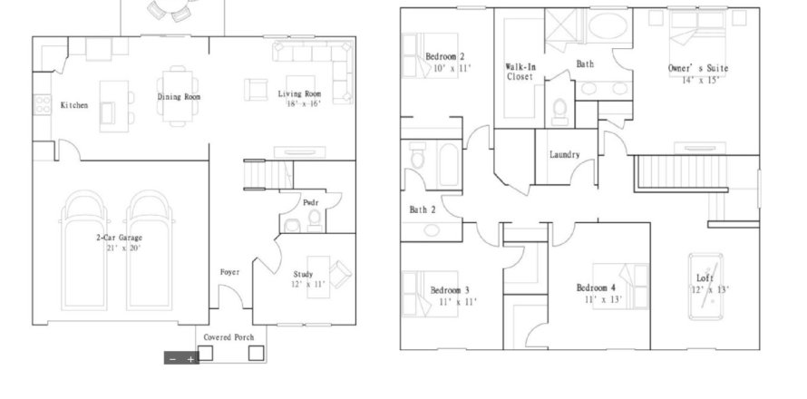 House floor plan «House», 4 bedrooms in St Augustine Lakes - St Augustine Lakes 50S