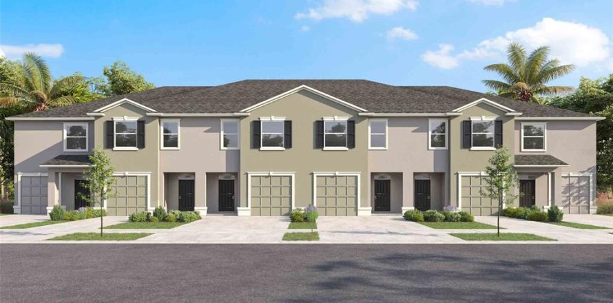 Townhouse in ANGELINE in Land O' Lakes, Florida 3 bedrooms, 163.32 sq.m. № 1342992