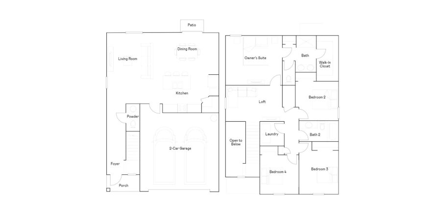 House floor plan «174SQM», 4 bedrooms in ASTONIA