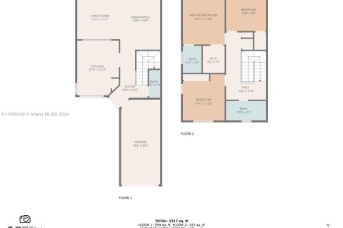 Townhouse in Dania Beach, Florida 3 bedrooms, 149.39 sq.m. № 1360231 - photo 22