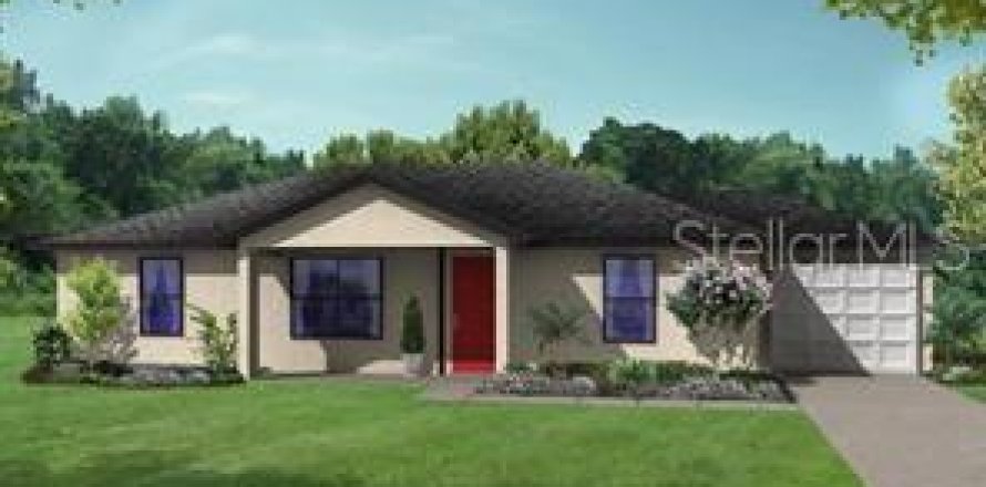 House in Ocala, Florida 3 bedrooms, 109.72 sq.m. № 1323109