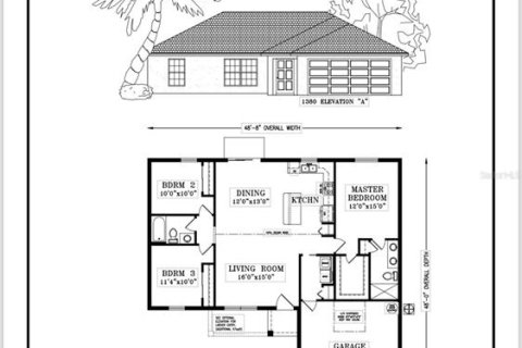 House in Ocala, Florida 3 bedrooms, 128.21 sq.m. № 1383212 - photo 13